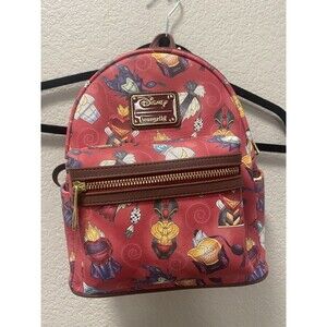 NEW Loungefly Disney Villains Perfume Bottles Mini Backpack Bag